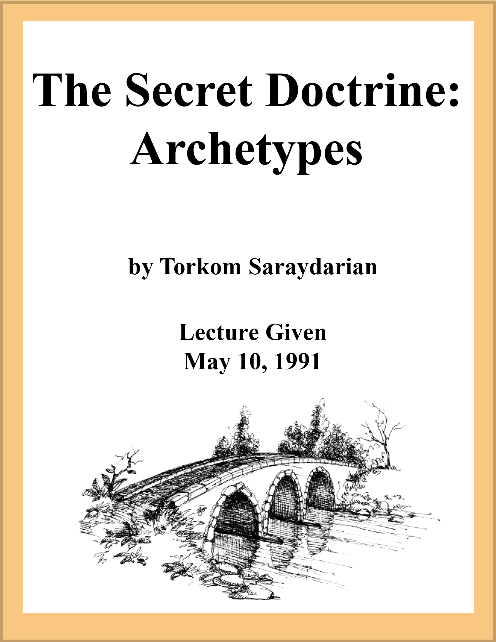 DVD #073 - The Secret Doctrine — Archetypes