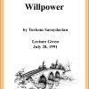 DVD #084 - Willpower