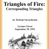 DVD #090 - Triangles of Fire (Corresponding Triangles)