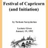 DVD #105 - Festival of Capricorn (and Initiation)