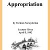 DVD #115 - Appropriation
