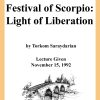 DVD #143 - Festival of Scorpio (Light of Liberation)