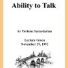 DVD #145 - Ability to Talk