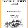DVD #166 - Festival of Taurus (Contact)