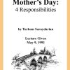 DVD #167 - Mother’s Day (Four Responsibilities)