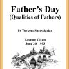 DVD #170 - Father’s Day (Qualities of Fathers)