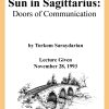 DVD #186 - Sun in Sagittarius (Doors of Communication)