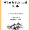 DVD #187 - What Is Spiritual Birth