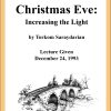 DVD #189 - Christmas Eve (Increasing the Light)