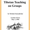 DVD #207 - Tibetan Teaching on Groups