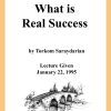 DVD #233 - What Is Real Success