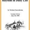 DVD #250 - Rhythm in Daily Life