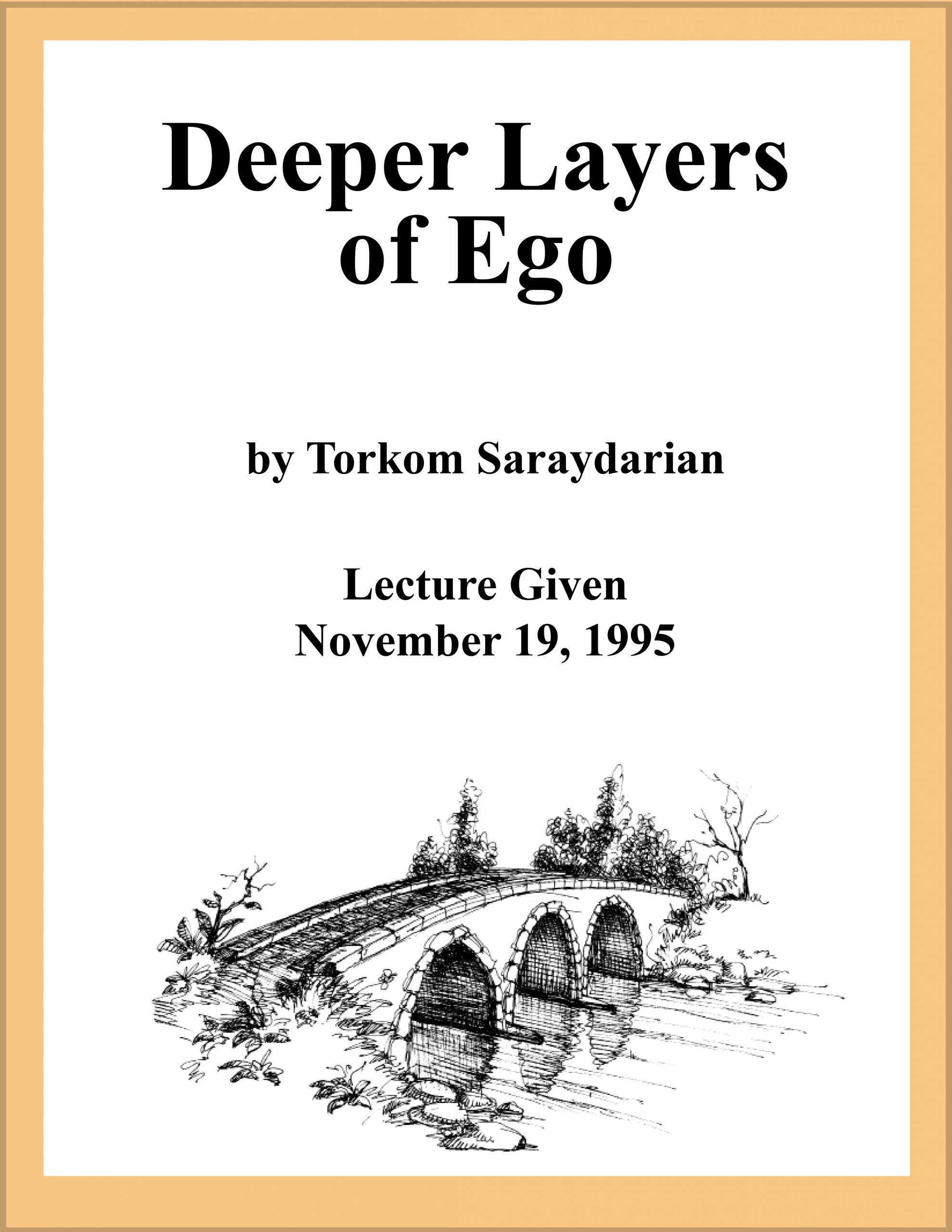DVD #261 - Deeper Layers of Ego