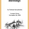 DVD #262 - Blessings