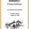 DVD #287 - Infinity — Finite/Infinite