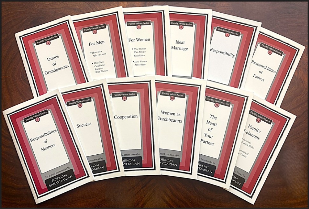 Family Values Booklets - 12 Booklet Package