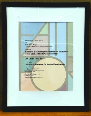 Faith & Form Award